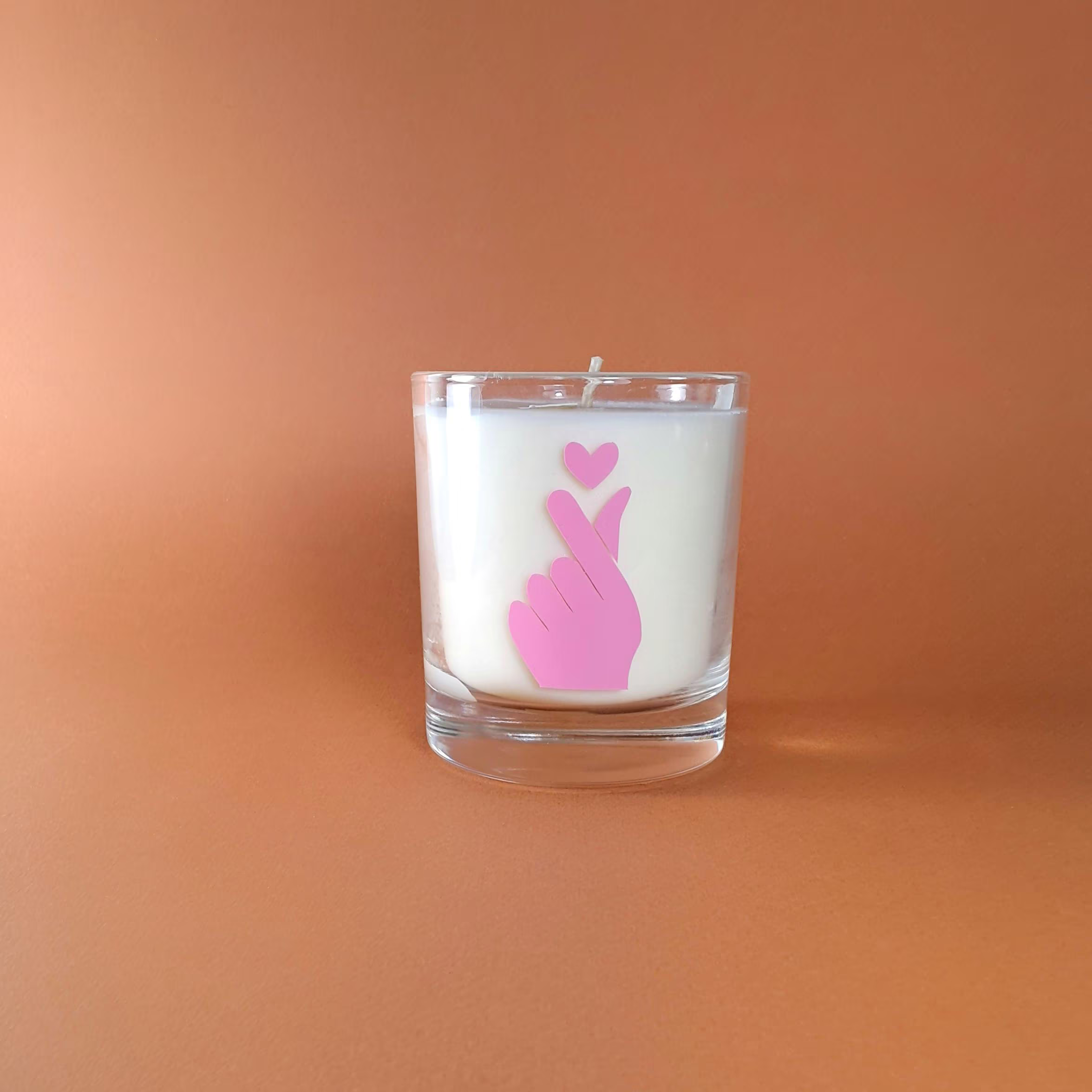 Bougies Finger-heart